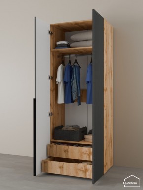 Шкаф Linnea MHR-2-3 2050х800х510 (ДВ-М 11.1.25) в Серове - serov.ok-mebel.com | фото 6