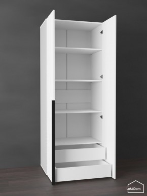 Шкаф Linnea MHR-2-4 2050х800х510 (Белый-М 11.1.1) в Серове - serov.ok-mebel.com | фото 5
