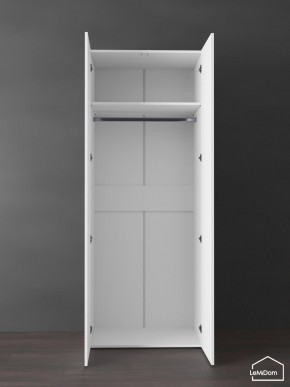 Шкаф Linnea MHR-2PO 2050х800х510 (Белый-М 11.1.2) в Серове - serov.ok-mebel.com | фото 4