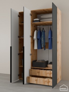 Шкаф Linnea MHR-3-2 2050х1200х510 (ДВ-М 11.1.25) в Серове - serov.ok-mebel.com | фото 6