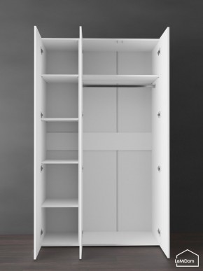 Шкаф Linnea MHR-3PO-1 2050х1200х510 (Белый-М 11.1.1) в Серове - serov.ok-mebel.com | фото 5