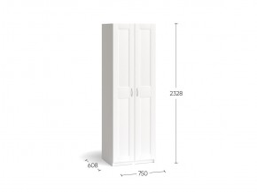 Шкаф МАКС двухдверный, цвет Дуб Сонома в Серове - serov.ok-mebel.com | фото 3