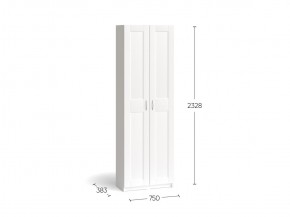 Шкаф МАКС двухдверный узкий, цвет белый в Серове - serov.ok-mebel.com | фото 3
