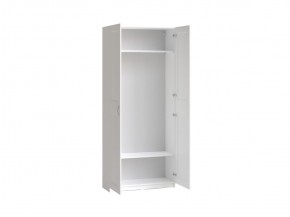Шкаф МАКС двухстворчатый, цвет белый в Серове - serov.ok-mebel.com | фото 2