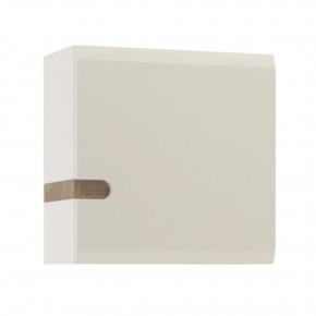 Шкаф навесной 1D/TYP 65, LINATE ,цвет белый/сонома трюфель в Серове - serov.ok-mebel.com | фото 2