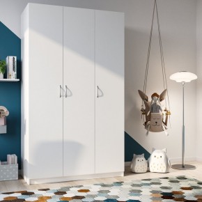 Шкаф ПЕГАС трехдверный, цвет белый в Серове - serov.ok-mebel.com | фото 2
