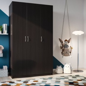 Шкаф ПЕГАС трехдверный, цвет Дуб Венге в Серове - serov.ok-mebel.com | фото 2