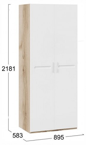Шкаф платяной Фьюжн ТД-260.07.02 в Серове - serov.ok-mebel.com | фото 4