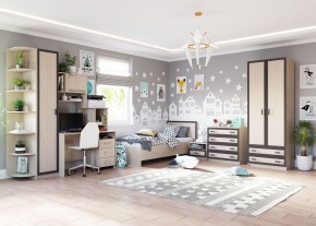 НАОМИ Шкаф 2-х створчатый с 2 ящиками в Серове - serov.ok-mebel.com | фото 2