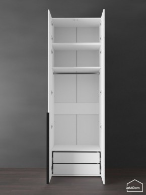Шкаф с антресолью Linnea MHR-2A-3 2450х800х510 (Белый-М 11.1.2) в Серове - serov.ok-mebel.com | фото 6