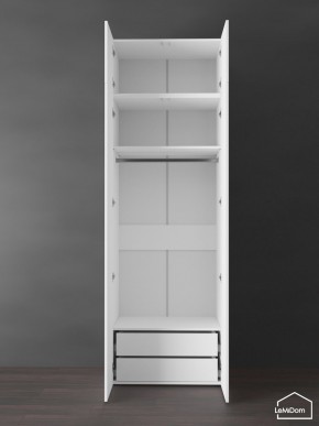 Шкаф с антресолью Linnea MHR-2POA-3 2450х800х510 (Белый-М 11.1.1) в Серове - serov.ok-mebel.com | фото 5