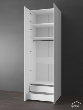 Шкаф с антресолью Linnea MHR-2POA-3 2450х800х510 (Белый-М 11.1.1) в Серове - serov.ok-mebel.com | фото 6