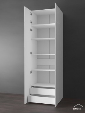 Шкаф с антресолью Linnea MHR-2POA-4 2450х800х510 (Белый-М 11.1.2) в Серове - serov.ok-mebel.com | фото 5