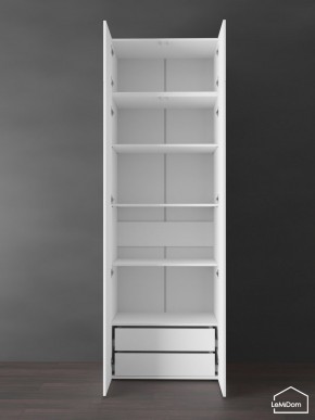 Шкаф с антресолью Linnea MHR-2POA-4 2450х800х510 (Белый-М 11.1.2) в Серове - serov.ok-mebel.com | фото 6