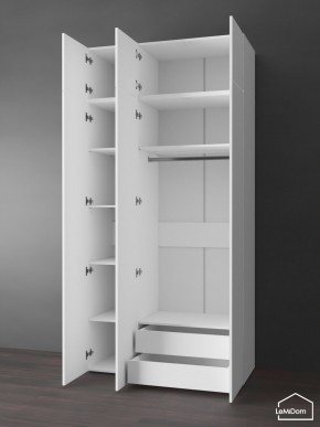 Шкаф с антресолью Linnea MHR-3POA-2 2450х1200х510 (Белый-М 11.1.1) в Серове - serov.ok-mebel.com | фото 5
