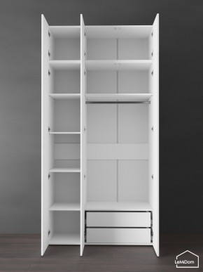 Шкаф с антресолью Linnea MHR-3POA-2 2450х1200х510 (Белый-М 11.1.1) в Серове - serov.ok-mebel.com | фото 6