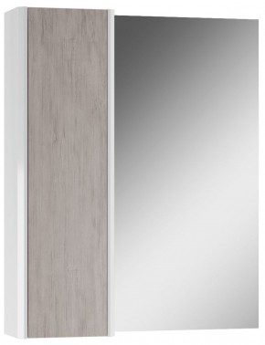 Шкаф-зеркало Uno 60 Дуб серый левый/правый Домино (DU1503HZ) в Серове - serov.ok-mebel.com | фото 2
