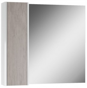 Шкаф-зеркало Uno 80 Дуб серый левый/правый Домино (DU1504HZ) в Серове - serov.ok-mebel.com | фото 6