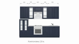 Кухонный гарнитур Вена в Серове - serov.ok-mebel.com | фото 3