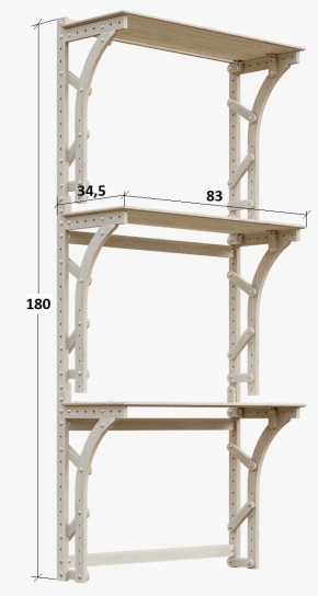 Система  хранения  Конструктор Арт. СХ3-1 в Серове - serov.ok-mebel.com | фото 2