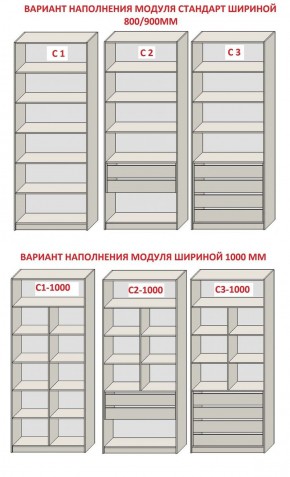 Спальня Серый камень 6 (серии «ГЕСТИЯ») в Серове - serov.ok-mebel.com | фото 8