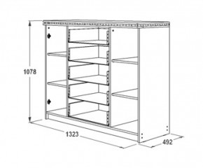 Спальный гарнитур Ольга-13 (модульный) в Серове - serov.ok-mebel.com | фото 17