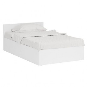 Стандарт Кровать 1200, цвет белый, ШхГхВ 123,5х203,5х70 см., сп.м. 1200х2000 мм., без матраса, основание есть в Серове - serov.ok-mebel.com | фото