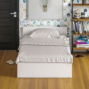 Стандарт Кровать 1200, цвет белый, ШхГхВ 123,5х203,5х70 см., сп.м. 1200х2000 мм., без матраса, основание есть в Серове - serov.ok-mebel.com | фото 5