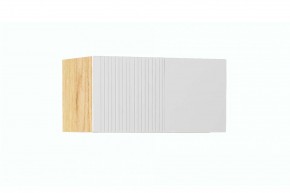 СТЕФАНИ-1.1 Антресоль (дуб крафт золотой/белый софт) в Серове - serov.ok-mebel.com | фото