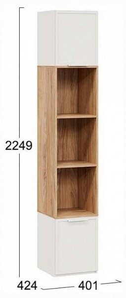 Стеллаж комбинированный Стелла в Серове - serov.ok-mebel.com | фото 4