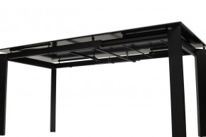 Стол CORNER 120 HIGH GLOSS STATUARIO керамика, стекло/ черный каркас, ®DISAUR в Серове - serov.ok-mebel.com | фото 9
