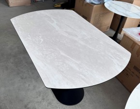 Стол KAI 140 TL-109 поворотная система раскладки, испанская керамика / Темно-серый / Черный, ®DISAUR в Серове - serov.ok-mebel.com | фото 7