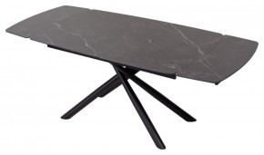 Стол RIVOLI 140 MATT BLACK MARBLE SOLID CERAMIC / BLACK, ®DISAUR в Серове - serov.ok-mebel.com | фото 3