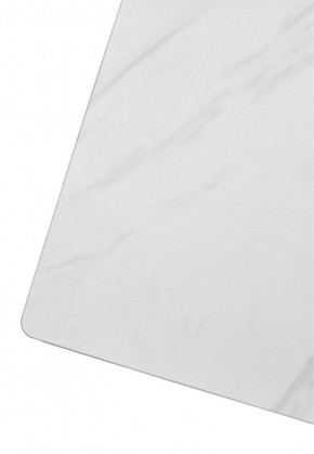 Стол VASTO 180 MARBLES KL-99 Белый мрамор матовый, итальянская керамика/ черный каркас, ®DISAUR в Серове - serov.ok-mebel.com | фото 7