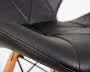 Стул барный DOBRIN BUTTERFLY BAR, ножки светлый бук, цвет чёрный в Серове - serov.ok-mebel.com | фото 10
