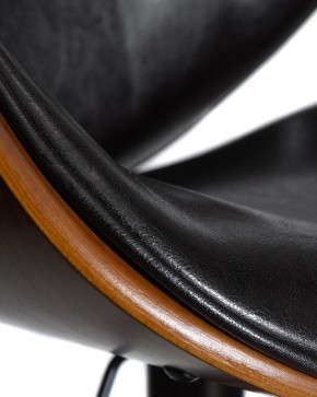 Стул барный DOBRIN JACK BLACK, цвет черный глянец PU ABD 002 в Серове - serov.ok-mebel.com | фото 9