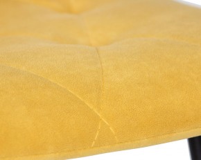 Стул обеденный DOBRIN CHILLY ROMBO, Горчичный Simple 15, основание черное в Серове - serov.ok-mebel.com | фото 10