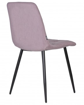Стул обеденный DOBRIN CHILLY ROMBO, Лавандовый Simple 48, основание черное в Серове - serov.ok-mebel.com | фото 4