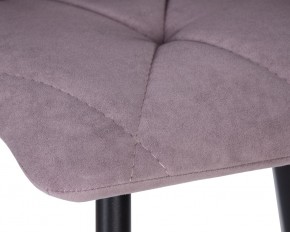 Стул обеденный DOBRIN CHILLY ROMBO, Лавандовый Simple 48, основание черное в Серове - serov.ok-mebel.com | фото 7