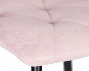 Стул обеденный DOBRIN CHILLY ROMBO, Розовый Simple 03, основание черное в Серове - serov.ok-mebel.com | фото 7