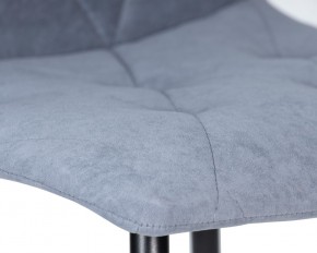 Стул обеденный DOBRIN CHILLY ROMBO, Серо-голубой Simple 26, основание черное в Серове - serov.ok-mebel.com | фото 9