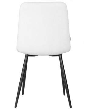 Стул обеденный DOBRIN CHILLY ROMBO, Светло-серый Simple 29, основание черный в Серове - serov.ok-mebel.com | фото 5