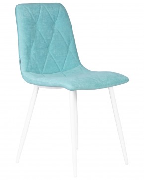 Стул обеденный DOBRIN CHILLY ROMBO, Тиффани Simple 51, основание белый в Серове - serov.ok-mebel.com | фото 2