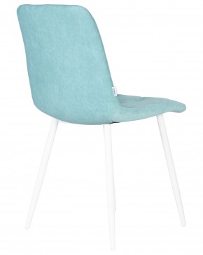 Стул обеденный DOBRIN CHILLY ROMBO, Тиффани Simple 51, основание белый в Серове - serov.ok-mebel.com | фото 4