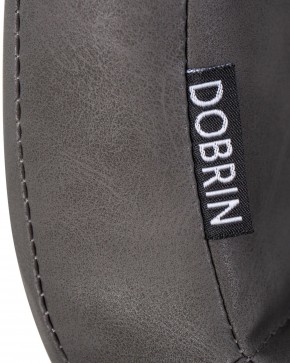 Стул обеденный DOBRIN MARK, черные ножки, серая антрацитовая винтажная экокожа (RU-08) в Серове - serov.ok-mebel.com | фото 9
