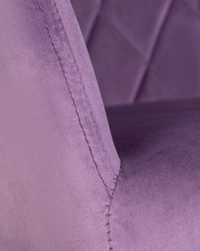 Стул обеденный DOBRIN ROBERT, черные матовые ножки, велюр V108-45 Темно-фиолетовый в Серове - serov.ok-mebel.com | фото 7
