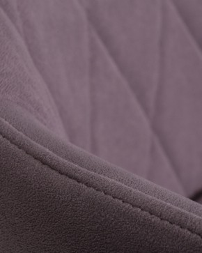 Стул обеденный DOBRIN ROBY, ЭМАЛЬ ЧЕРНЫЙ МУАР велюр Catania Lavender в Серове - serov.ok-mebel.com | фото 10