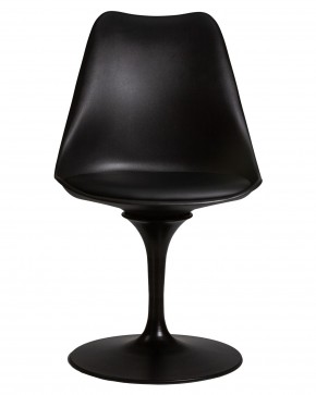 Стул обеденный DOBRIN TULIP, черное основание, цвет черный (B-03) в Серове - serov.ok-mebel.com | фото 6