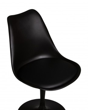 Стул обеденный DOBRIN TULIP, черное основание, цвет черный (B-03) в Серове - serov.ok-mebel.com | фото 7