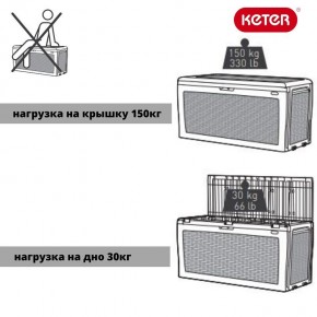 Сундук Samoa Rattan Box 270 L в Серове - serov.ok-mebel.com | фото 5